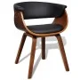 Esszimmerstuhl aus Bugholz und Kunstleder von vidaXL, Essstühle - Ref: Foro24-241058, Preis: 162,58 €, Rabatt: %