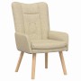 sillón Crema 63 x 67 x 94 cm tela en Sillones | Comprar online en Foru.es