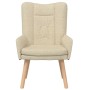 sillón Crema 63 x 67 x 94 cm tela en Sillones | Comprar online en Foru.es
