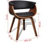 Esszimmerstuhl aus Bugholz und Kunstleder von vidaXL, Essstühle - Ref: Foro24-241058, Preis: 162,58 €, Rabatt: %
