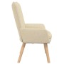 sillón Crema 63 x 67 x 94 cm tela en Sillones | Comprar online en Foru.es