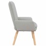 sillón Gris Nube 63 x 67 x 94 cm tela en Sillones | Comprar online en Foru.es