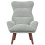 sillón Gris Claro 69 x 74 x 93 cm Terciopelo en Sillones | Comprar online en Foru.es