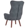 sillón Gris oscuro 69 x 74 x 93 cm Terciopelo en Sillones | Comprar online en Foru.es