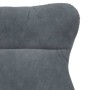 sillón Gris oscuro 69 x 74 x 93 cm Terciopelo en Sillones | Comprar online en Foru.es