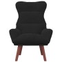 Silla Relax Negro 69 x 74 x 93 cm Terciopelo en Sillones | Comprar online en Foru.es