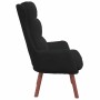 Silla Relax Negro 69 x 74 x 93 cm Terciopelo en Sillones | Comprar online en Foru.es