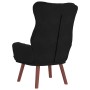 Silla Relax Negro 69 x 74 x 93 cm Terciopelo en Sillones | Comprar online en Foru.es