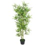Árbol de bambú artificial con maceta 120 cm verde de vidaXL, Flora artificial - Ref: Foro24-244456, Precio: 45,04 €, Descuent...