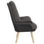 sillón Gris oscuro 69 x 74 x 93 cm Tela Sherpa en Sillones | Comprar online en Foru.es