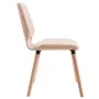 Sillas de comedor 2 unidades cuero sintético color crema de vidaXL, Sillas de comedor - Ref: Foro24-287382, Precio: 237,28 €,...