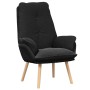 sillón Negro 61 x 78 x 98 cm Tela Sherpa en Sillones | Comprar online en Foru.es