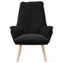 sillón Negro 61 x 78 x 98 cm Tela Sherpa en Sillones | Comprar online en Foru.es