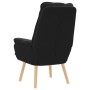 sillón Negro 61 x 78 x 98 cm Tela Sherpa en Sillones | Comprar online en Foru.es