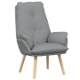sillón Gris Claro 69 x 74 x 93 cm tela en Sillones | Comprar online en Foru.es