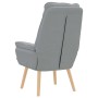 sillón Gris Claro 69 x 74 x 93 cm tela en Sillones | Comprar online en Foru.es