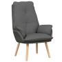 sillón Gris oscuro 69 x 74 x 93 cm tela en Sillones | Comprar online en Foru.es