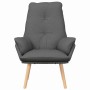 sillón Gris oscuro 69 x 74 x 93 cm tela en Sillones | Comprar online en Foru.es
