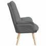 sillón Gris oscuro 69 x 74 x 93 cm tela en Sillones | Comprar online en Foru.es