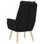 sillón Negro 69 x 74 x 93 cm tela en Sillones | Comprar online en Foru.es