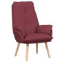 sillón Rojo vino 69 x 74 x 93 cm tela en Sillones | Comprar online en Foru.es