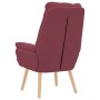 sillón Rojo vino 69 x 74 x 93 cm tela en Sillones | Comprar online en Foru.es