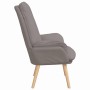 sillón Taupé 69 x 74 x 93 cm tela en Sillones | Comprar online en Foru.es