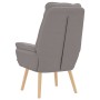 sillón Taupé 69 x 74 x 93 cm tela en Sillones | Comprar online en Foru.es