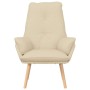 sillón Crema 69 x 74 x 93 cm tela en Sillones | Comprar online en Foru.es