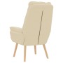 sillón Crema 69 x 74 x 93 cm tela en Sillones | Comprar online en Foru.es
