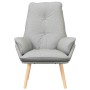 sillón Gris Nube 69 x 74 x 93 cm tela en Sillones | Comprar online en Foru.es