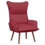 sillón Rojo vino 69 x 74 x 93 cm Cuero artificial en Sillones | Comprar online en Foru.es