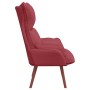 sillón Rojo vino 69 x 74 x 93 cm Cuero artificial en Sillones | Comprar online en Foru.es