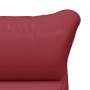 sillón Rojo vino 69 x 74 x 93 cm Cuero artificial en Sillones | Comprar online en Foru.es