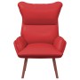 sillón Rojo 69 x 74 x 93 cm Cuero artificial en Sillones | Comprar online en Foru.es