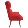 sillón Rojo 69 x 74 x 93 cm Cuero artificial en Sillones | Comprar online en Foru.es