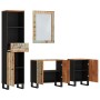 Conjunto de muebles de baño 4 piezas madera maciza reciclada de vidaXL, Muebles de baño - Ref: Foro24-3200643, Precio: 355,40...