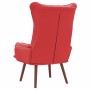 sillón Rojo 69 x 74 x 93 cm Cuero artificial en Sillones | Comprar online en Foru.es