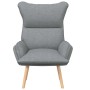 sillón Gris Claro 69 x 74 x 93 cm tela en Sillones | Comprar online en Foru.es