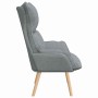 sillón Gris Claro 69 x 74 x 93 cm tela en Sillones | Comprar online en Foru.es
