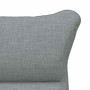 sillón Gris Claro 69 x 74 x 93 cm tela en Sillones | Comprar online en Foru.es