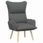 sillón Gris oscuro 69 x 74 x 93 cm tela en Sillones | Comprar online en Foru.es