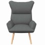 sillón Gris oscuro 69 x 74 x 93 cm tela en Sillones | Comprar online en Foru.es