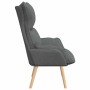 sillón Gris oscuro 69 x 74 x 93 cm tela en Sillones | Comprar online en Foru.es