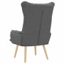 sillón Gris oscuro 69 x 74 x 93 cm tela en Sillones | Comprar online en Foru.es