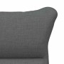 sillón Gris oscuro 69 x 74 x 93 cm tela en Sillones | Comprar online en Foru.es