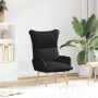 sillón Negro 69 x 74 x 93 cm tela en Sillones | Comprar online en Foru.es