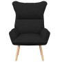 sillón Negro 69 x 74 x 93 cm tela en Sillones | Comprar online en Foru.es