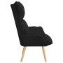 sillón Negro 69 x 74 x 93 cm tela en Sillones | Comprar online en Foru.es
