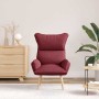 sillón Rojo vino 69 x 74 x 93 cm tela en Sillones | Comprar online en Foru.es